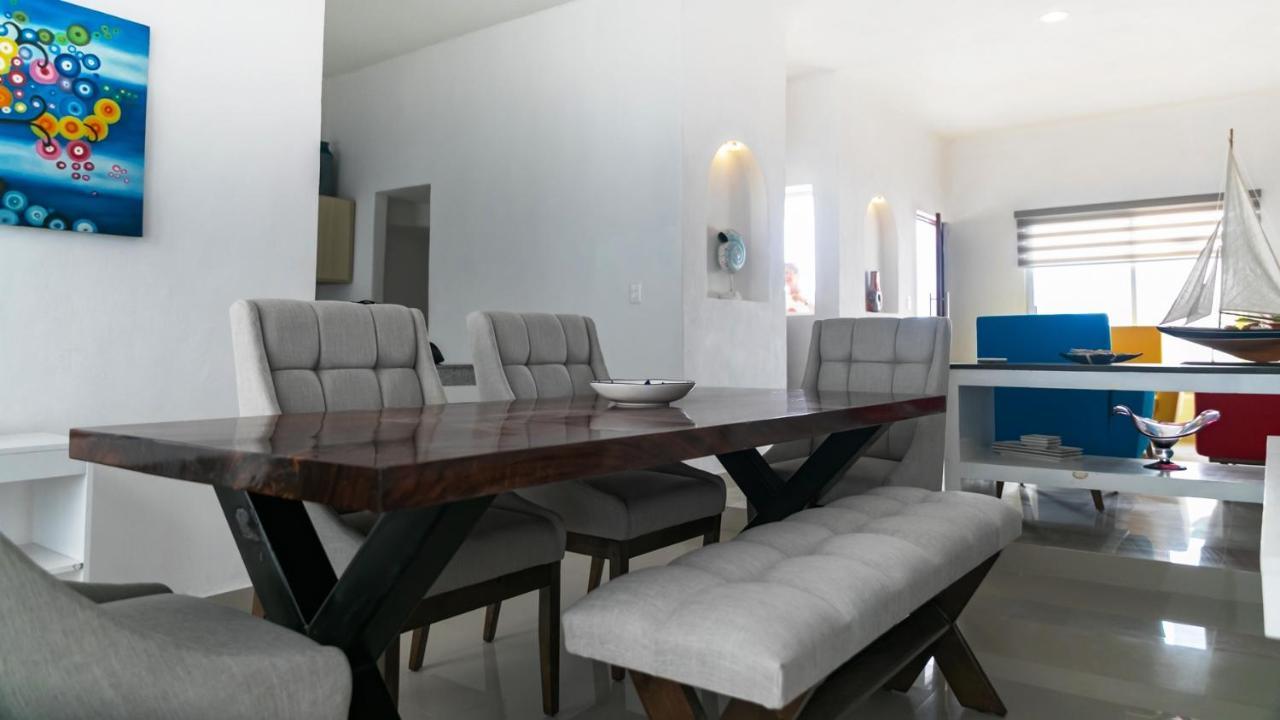 Confortable Casa En Cozumel, Condominio Con Vista Al Mar # 10 外观 照片