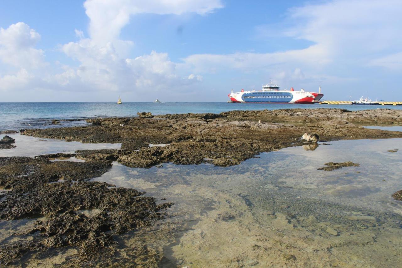 Confortable Casa En Cozumel, Condominio Con Vista Al Mar # 10 外观 照片